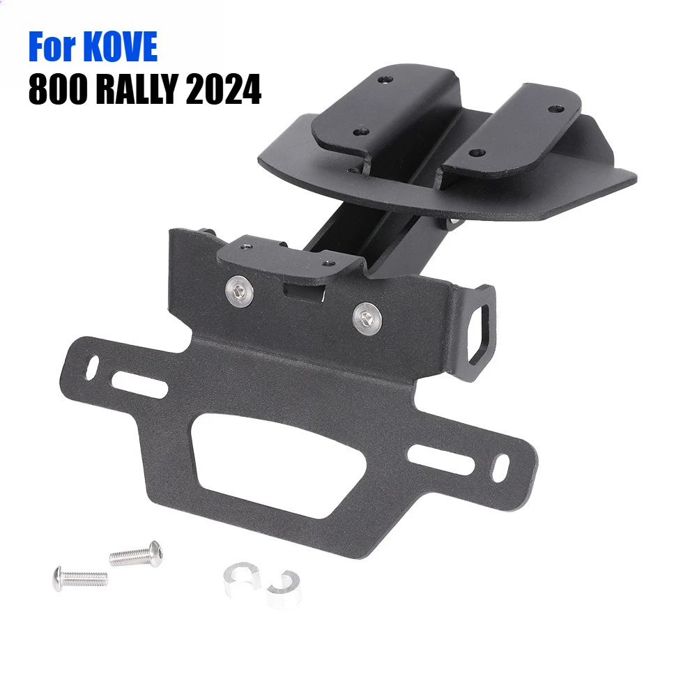 

Кронштейн для номерного знака мотоцикла KOVE 800 RALLY 2024, задний держатель номерного знака, крепление для фаркопа, элиминатор заднего крыла
