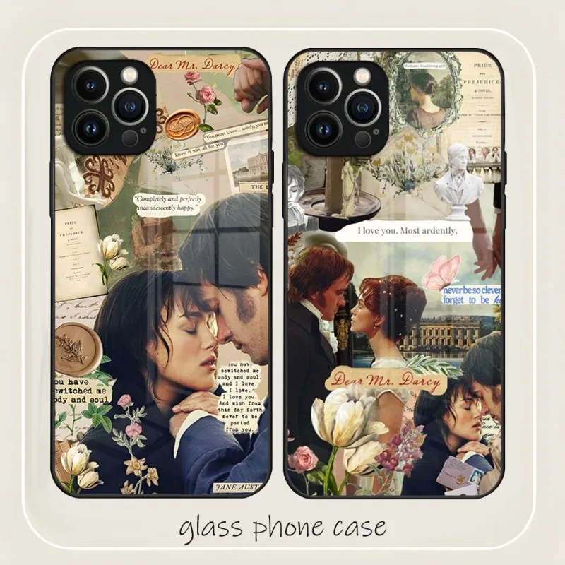 Pride & Prejudice Movie Phone Case 2023 Hot Tempered Glass For IPhone 14 13 12 11 Pro XS Max Mini X XR 8 7 6s Plus SE2020 Cover