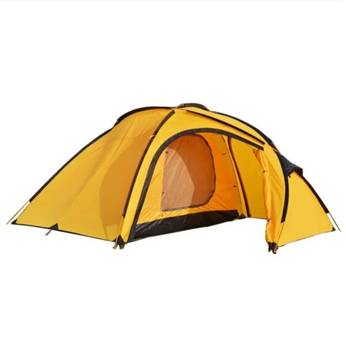 Outdoor hiking double decker outdoor mountaineering tent mountain camping tent