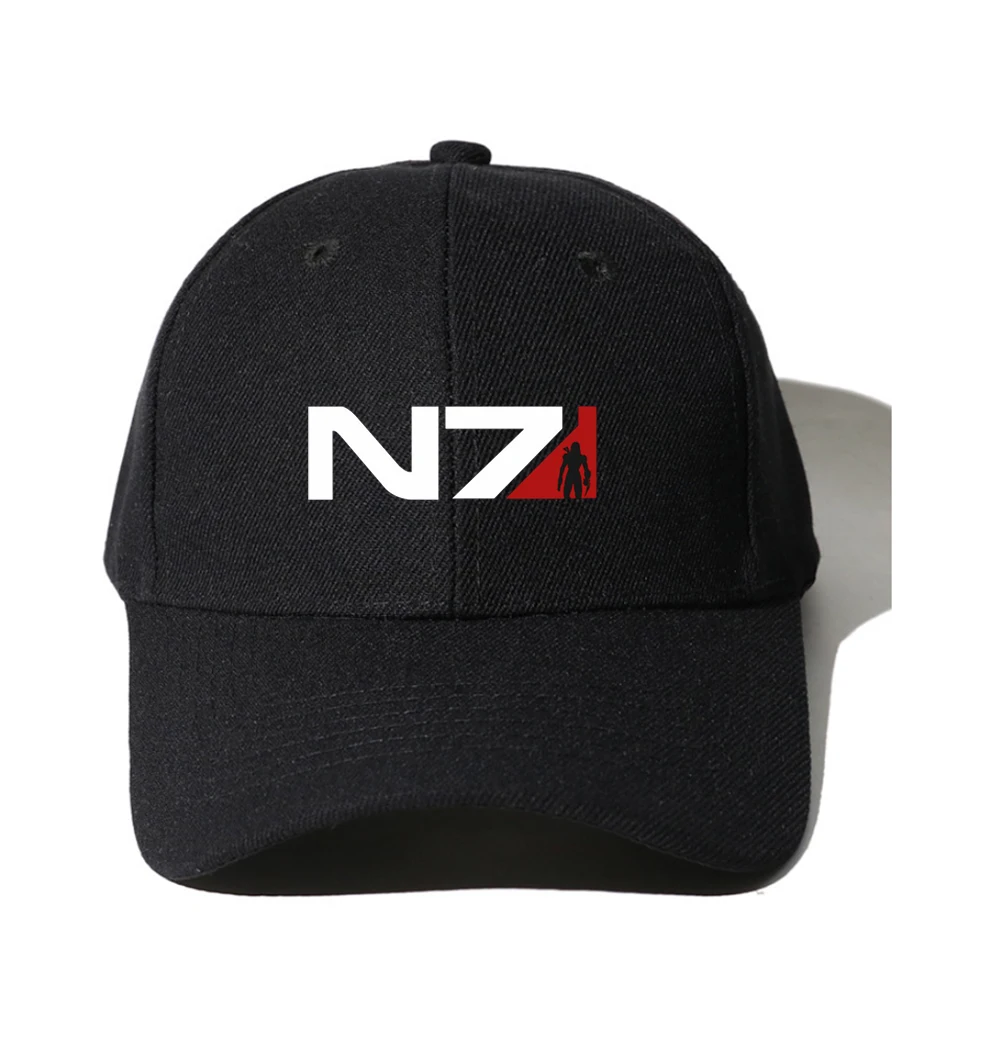 

Teenagers Hip Hop Caps Baseball Cap Spring Autumn Men Snapback Dad Hat Baseball Cap for anime Mass Effect Cartoon Hat