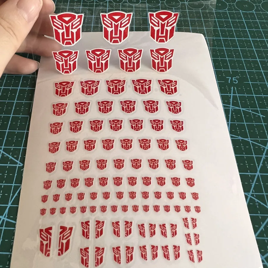 在庫あり 45枚入り ロボットおもちゃ G1 ステッカー シンボル デカール カスタムDIYおもちゃ アクセサリー デコレーション用