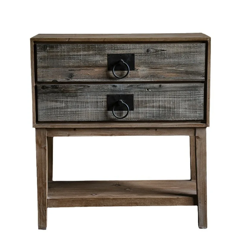

Storage chest, solid wood porch cabinet
