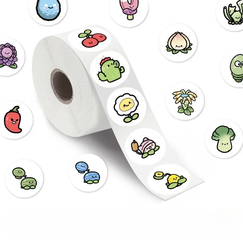 

Plants Game Vs. Zombies Cartoon 50pcs Cute Stickers Hand Account Materials Stickers Adhesive Tape Children Toys Sealing Tape