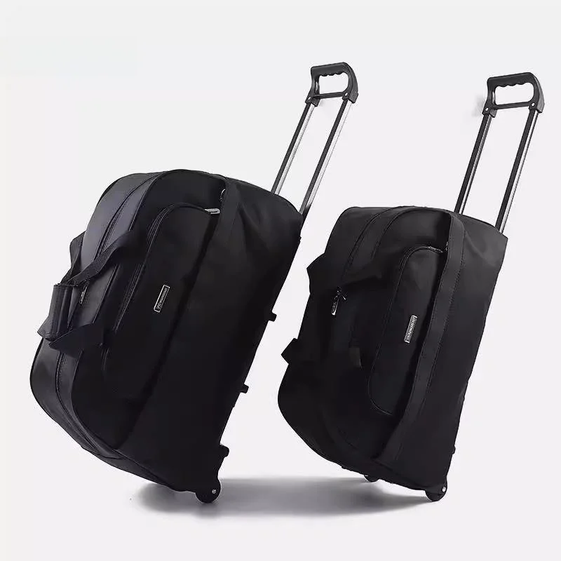 

Lightweight Portable Travel Bag Men's Carry-On Bag with Wheels Folding Storage Bag for Busin Trips And Tours