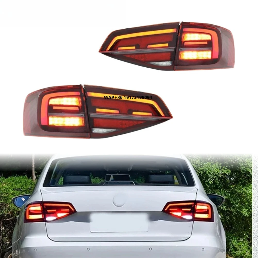 

for Jetta Taillights 2015-2018 LED Car Taillamps Upgrade Rear Back Design LED Rear Lamps Plug and Play for