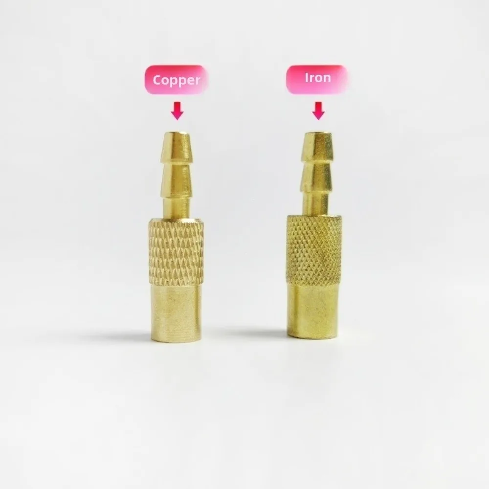 Brass Material Air Chuck Connector Universal Fit Quick Release Valve Tire Inflator Nozzle Clip Type Design 1Pc Pack
