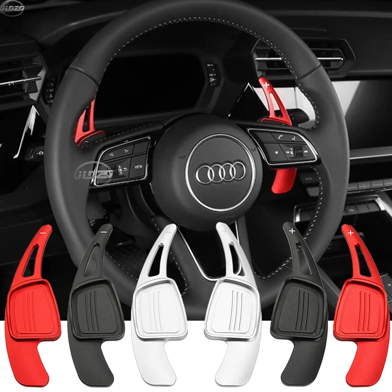Shift Paddle For Audi 2017 2018 2019 S3 S5 SQ2 SQ5 TT A3 8V A4 A5 Q2 Q3 Q5 Q7 Car Steering Wheel Paddles Extension Quick Shifter
