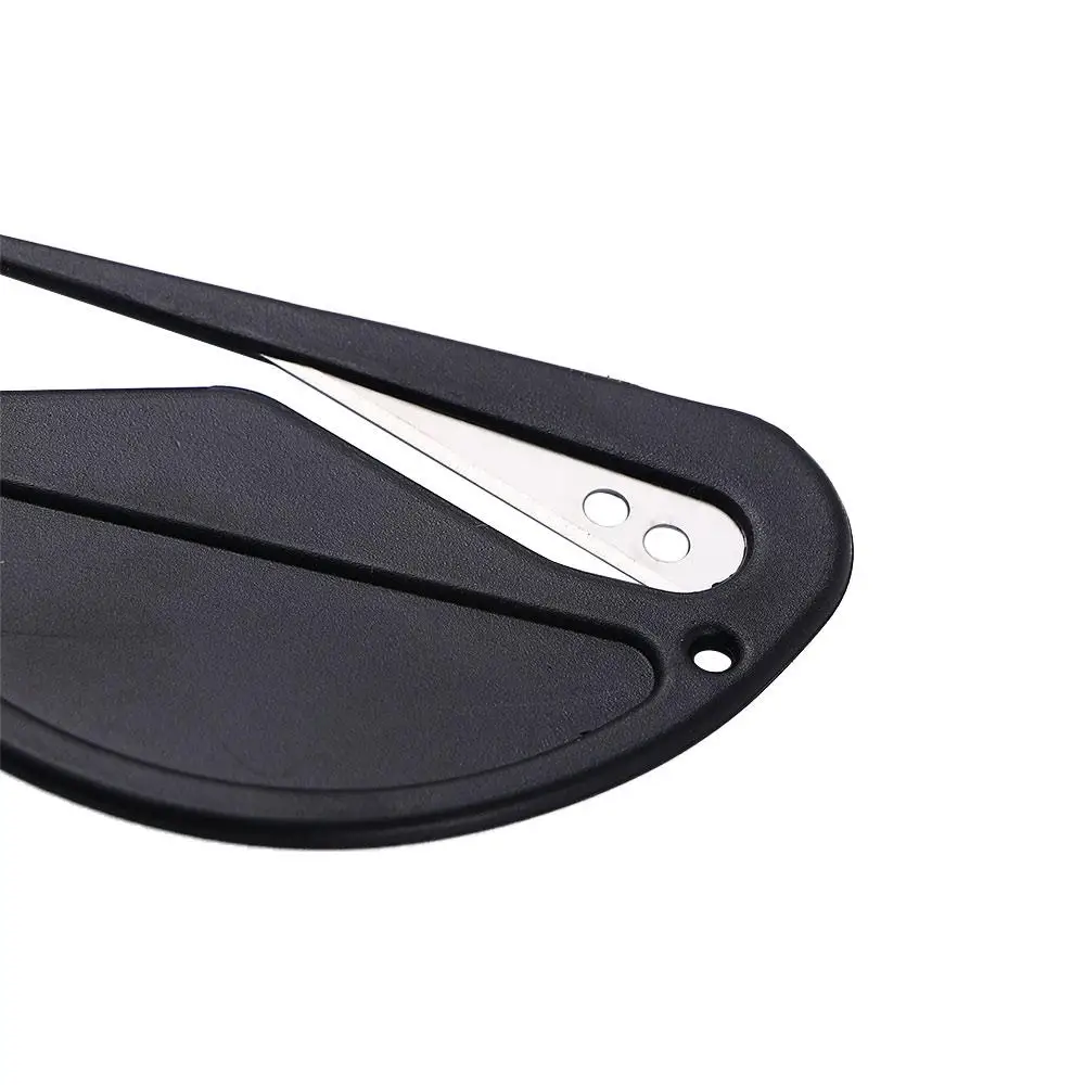 2 pezzi/set materiale scolastico per la casa in plastica buste per posta buste per buste forniture da taglio tagliacarte taglierina per documenti di sicurezza