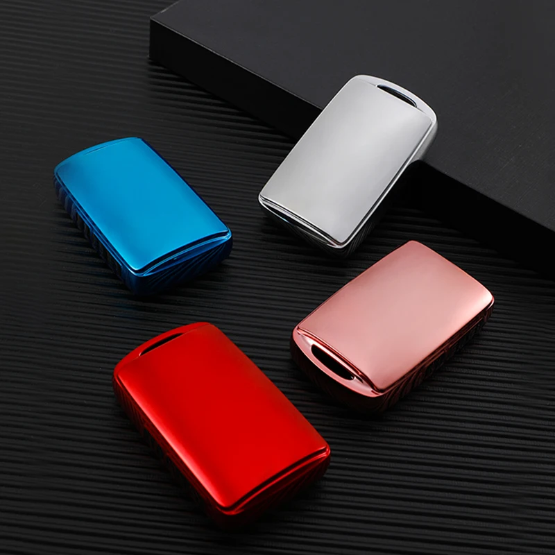 TPU รถ Remote Key Shell Fob Keychain อุปกรณ์เสริมสำหรับ Mazda 3 Alexa CX4 CX5 CX-5 CX8 CX-30 CX30 2019 2020 2021 2022