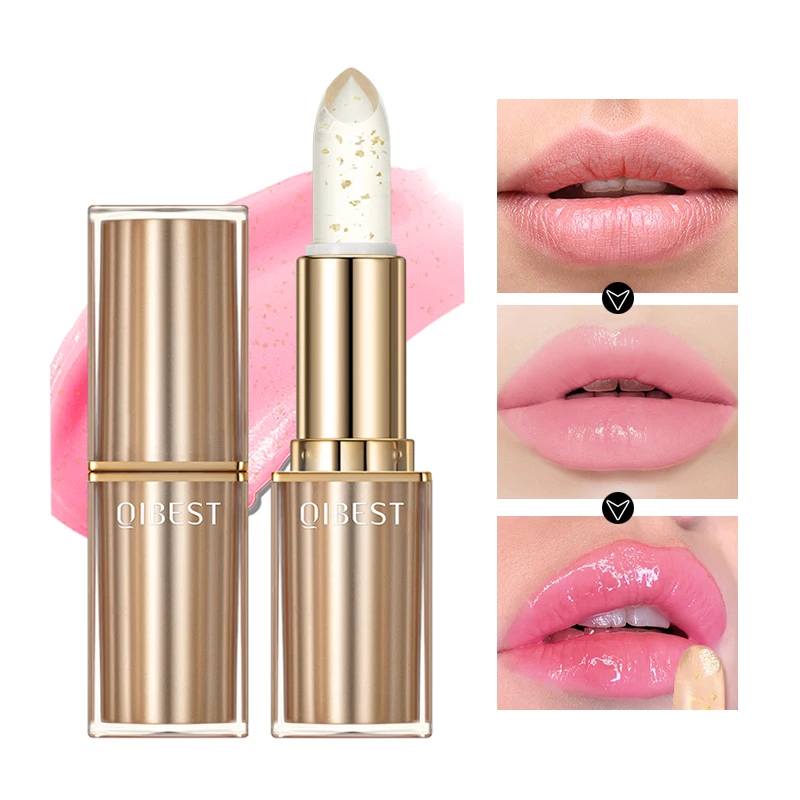 1PC Color Changing Lipstick, Moisturizing, Non-Smudging, Non-Staining, Waterproof, Sweat Proof, Stain Proof, Easy to Apply