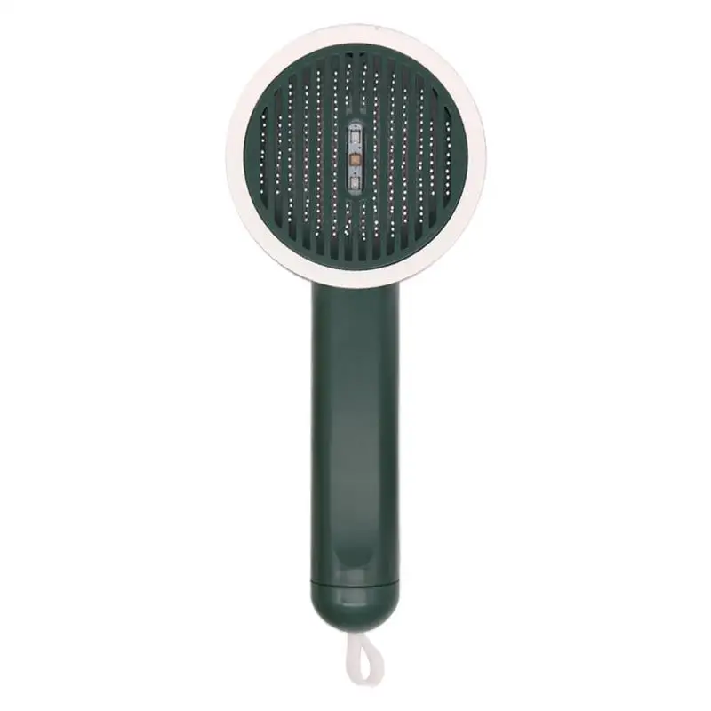 

Cat Slicker Brush Kitten Hair Grooming Comb Multifunctional Portable Cat Slicker Brush With Release Button For Long-Haired Pet