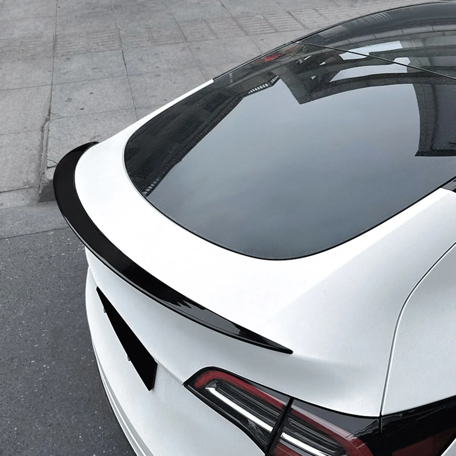 

Rear Roof Spoiler Wing For Tesla Model Y 2020-2024 Rear Trunk Lid Spoiler Wing