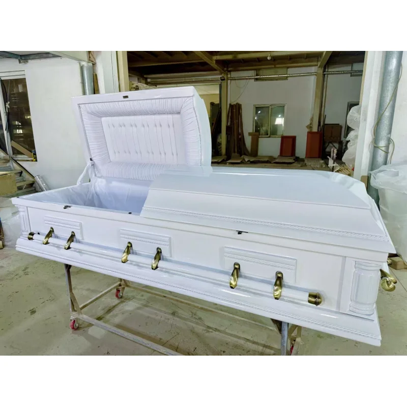 Ataúdes de Madera Duraderos Estilo Americano B&R, Modelo custom.Am-01-1, Color Bronce