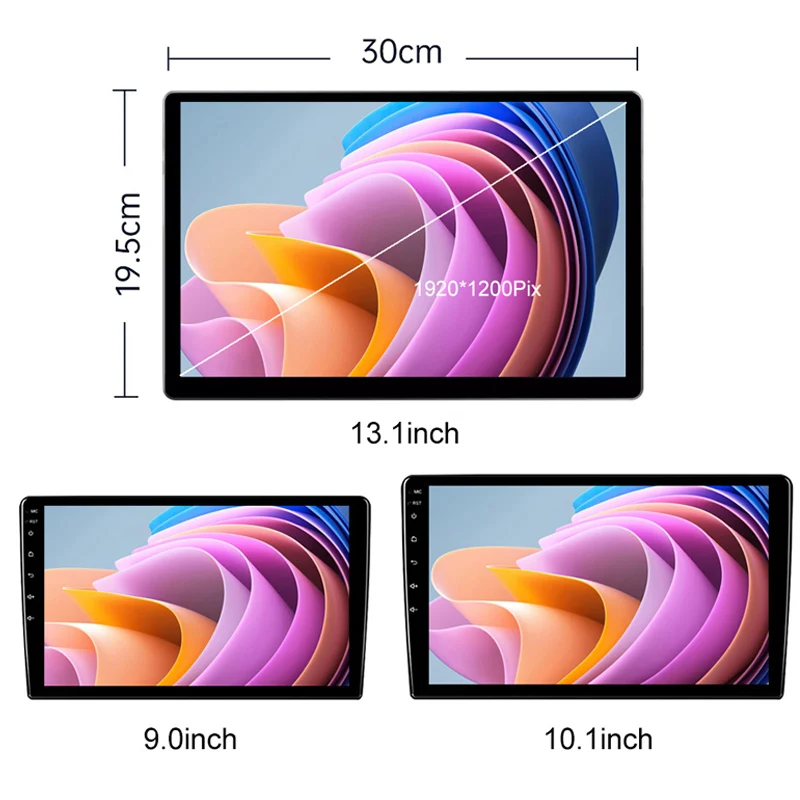 Linux Allwinner T113  9/10.1inch Car DVD Player Navigation Wireless Carplay Wireless Android Auto Wireless HiCar