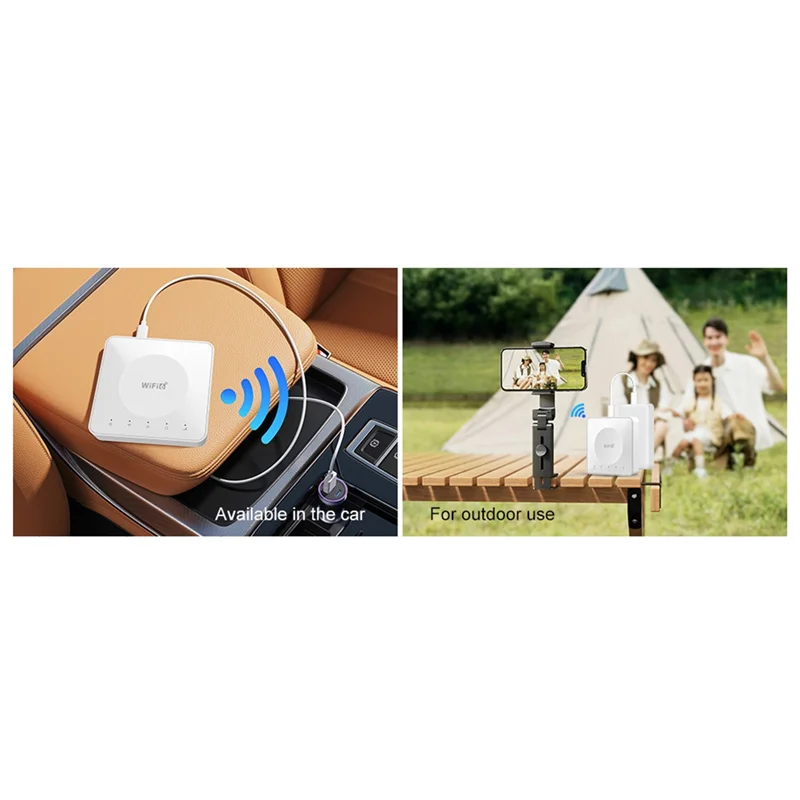 -AT52 300M 4G Mini CPE Wireless Card Router Dual Network Port Wifi6 Wireless Hotspot Portable Router E8 Sim Card Wifi Router