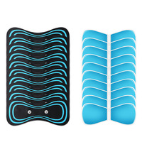 10/1Pcs EMS Neck Stretcher Patch Back Massager Sticker Muscle Stimulation Pulse Patches Fitness Massagead Neck Body Pain Relief