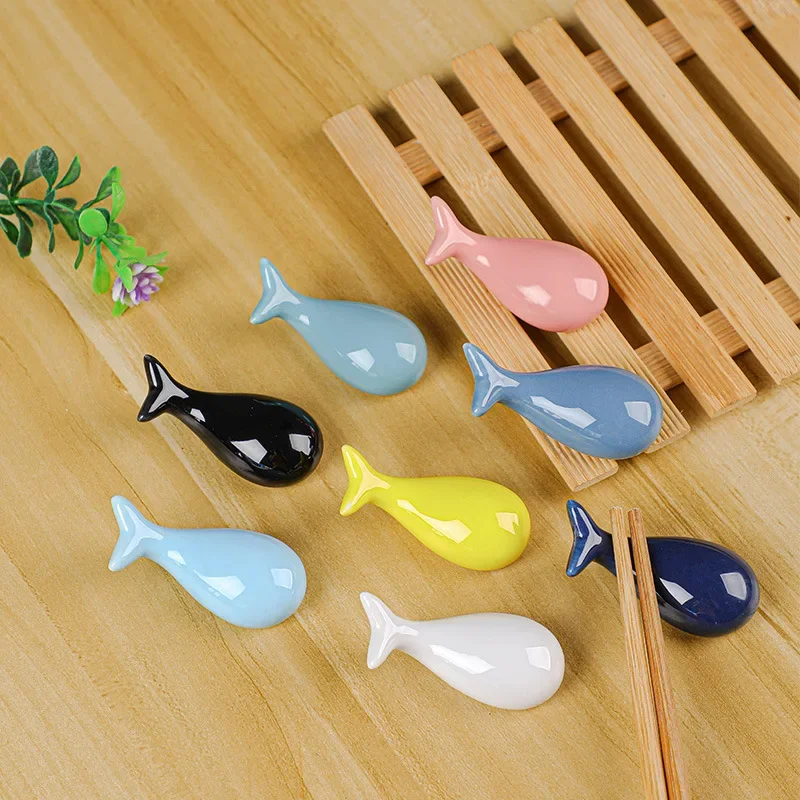 

Creative Ceramic Crafts Chopsticks, Chopsticks Shelf, Daily Cartoon Puppy, 5Pcs