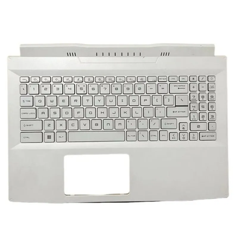 كمبيوتر محمول جديد لسيف 15 A11UE A11UD A12UE A12UD MS-1581 غطاء علوي Palmrest لوحة مفاتيح بإضاءة خلفية