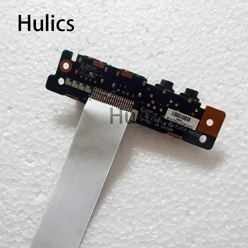 Hulics 케이블 포함 노트북 오디오 USB 보드, 도시바 위성 P770 P775 P775D 용 LS-7215P 사용