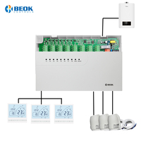 Beok Thermostat Gas Boiler Smart Home Floor Heating System Central Heating Wiring Hub Controller Wifi Tuya Thermostat Actuator