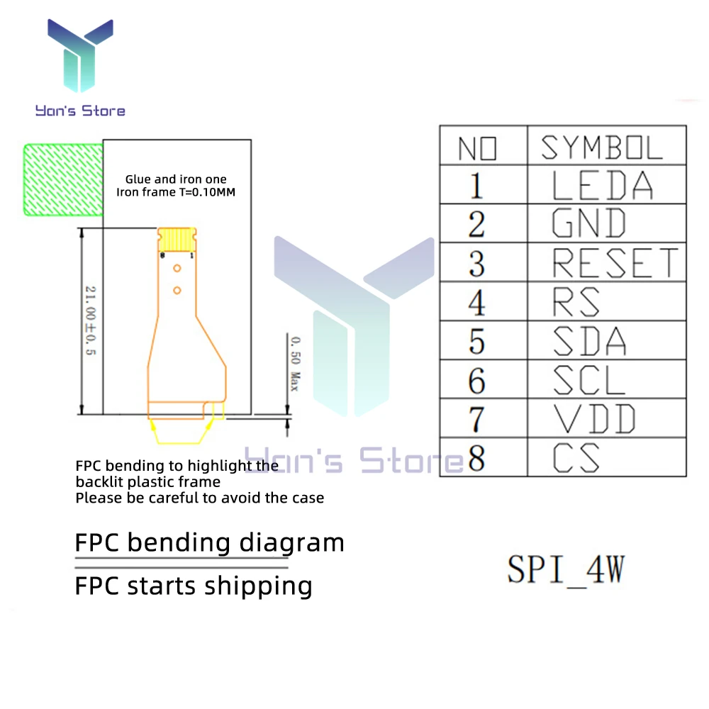 Schermo Lcd da 1.14 pollici RGB 135X240 1.14 \'\'Full Color TFT HD IPS Scherm modulo Display LCD ST7789 8pin 13pin Drive IC 3.3V