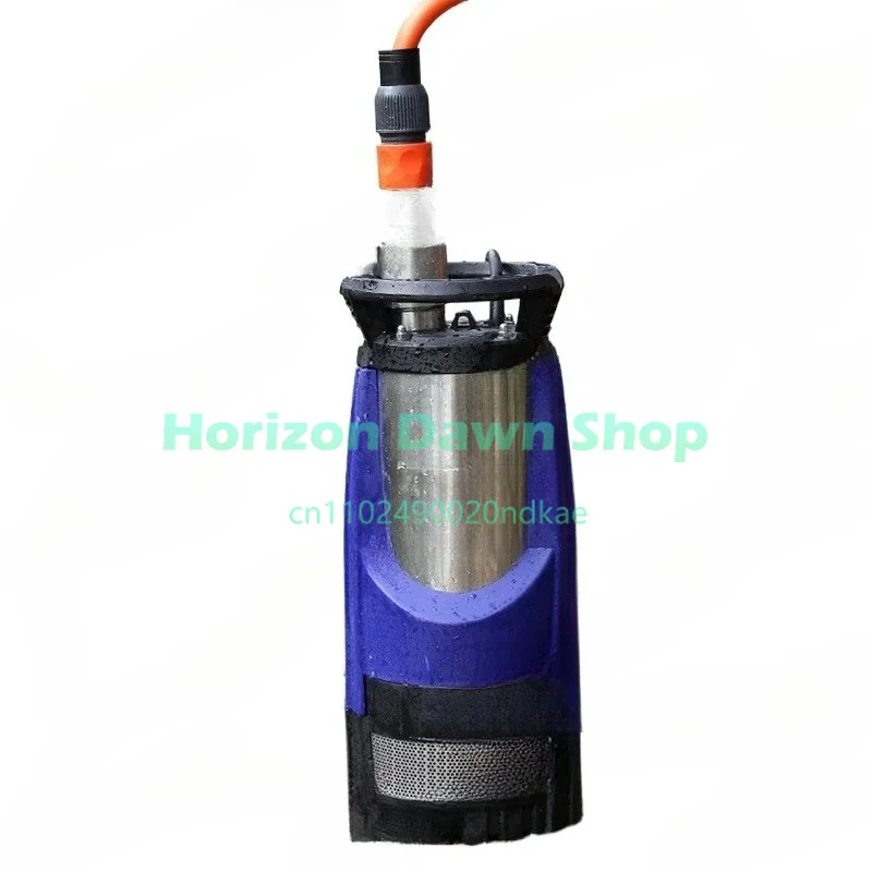 Submersible pump 220v large flow  small household well water  agricultural irrigation sewage
