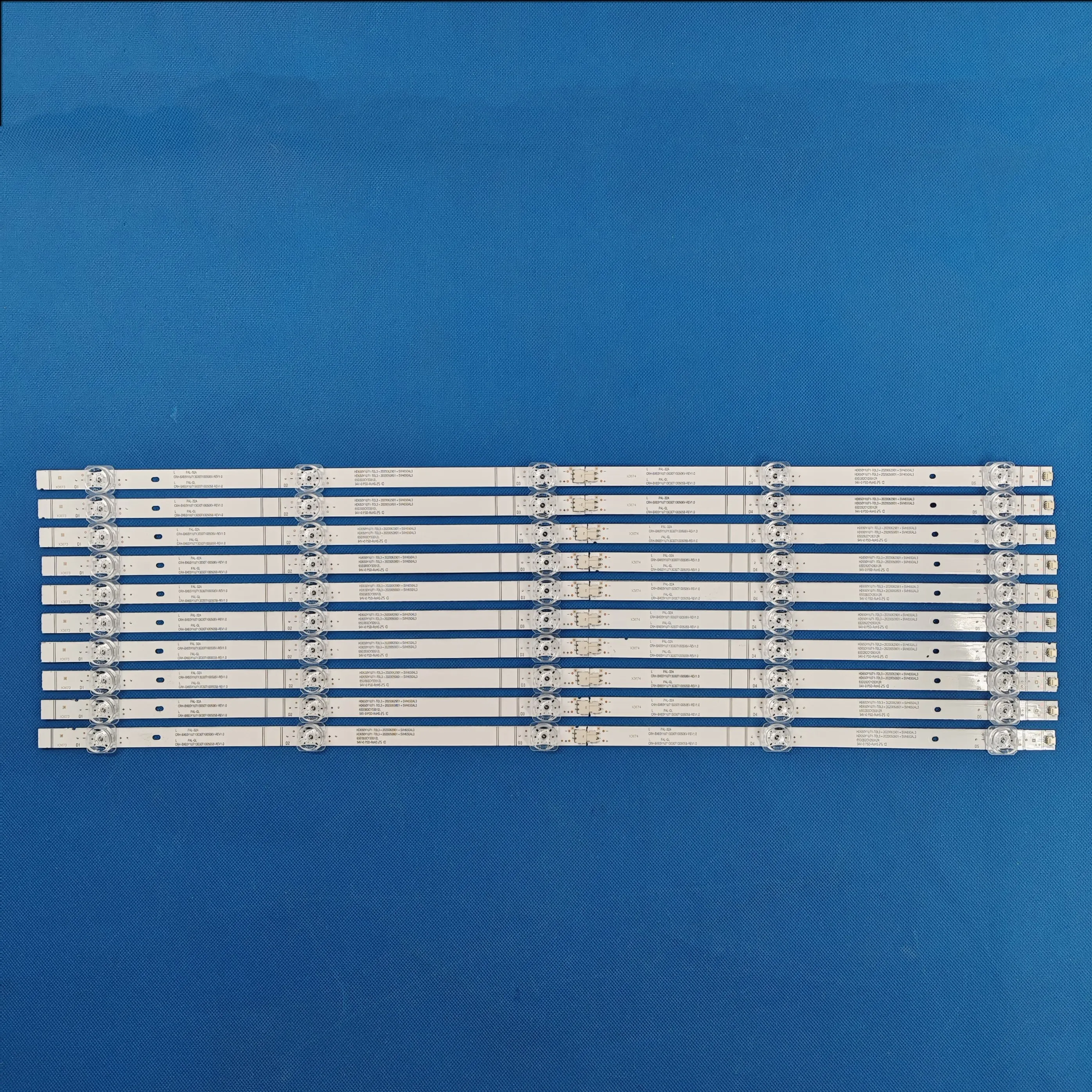LED Strips For Toshiba 65C350KE 65C350KU HD650Y1U51-T0L2+2021052101+SVH650AP9+ZDJG HD650Y1U71-T0L3-20200709 LB6508H V0 SVH650AL3