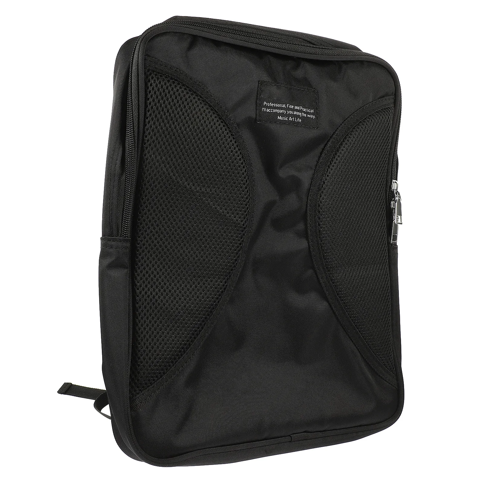 

Portable Music Score Bag Durable Thickened Pouch Adjustable Buckle Shockproof Lining Classic Zipper Design Long Service Life