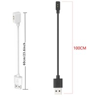 USB Magnetic Charger Cable For Redmi Watch 4 3 Band 2 Charging Cradle Adapter Data Dock For Xiaomi Mi Band 8 Pro Chargers Line