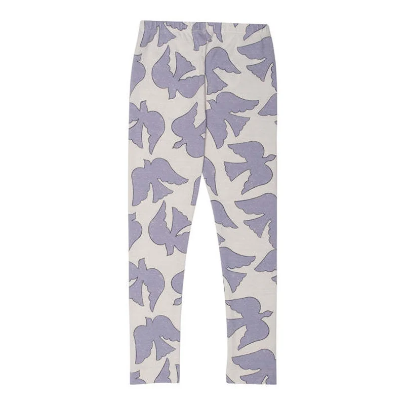 Leggings infantis estampados com flores, calças infantis, calça casual para menina, criança fofa, outono, inverno