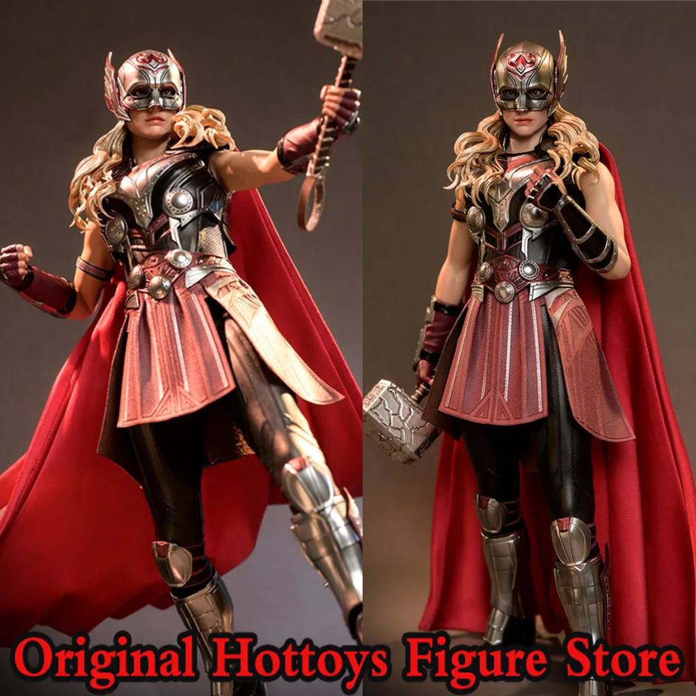 HOTTOYS HT MMS663 1/6 Scale Women Soldier Jane Foster Thor：Love And Thunder Superhero Full Set 12-inch Action Figure Model