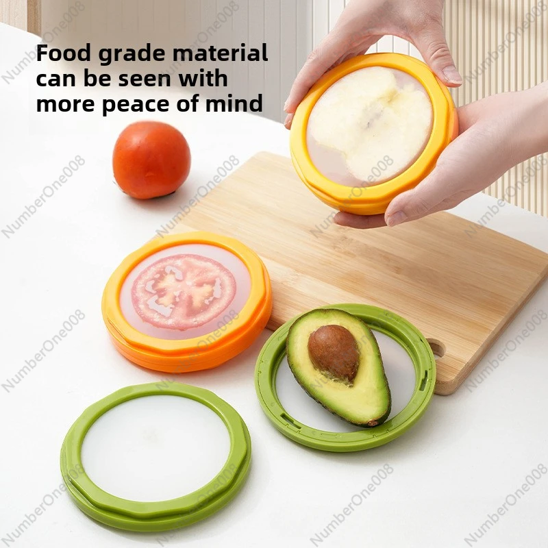 Transparent film fruit and vegetable crisper set (four-piece set)