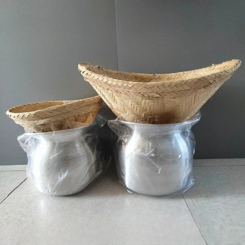 Aus Thailand importierter gedämpfter Klebreis, Ananasreis, Mangoreis, Lao Steamer