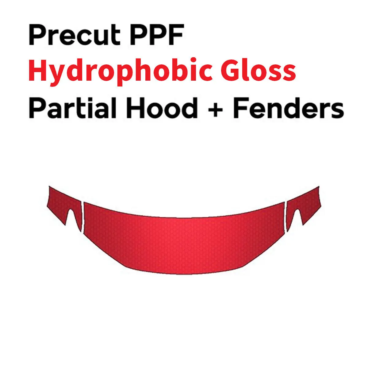

PreCut PPF Paint Protection Film Gloss DIY Clear Bra Kit for Toyota Camry 2025Partial Hood Fenders Mirrors