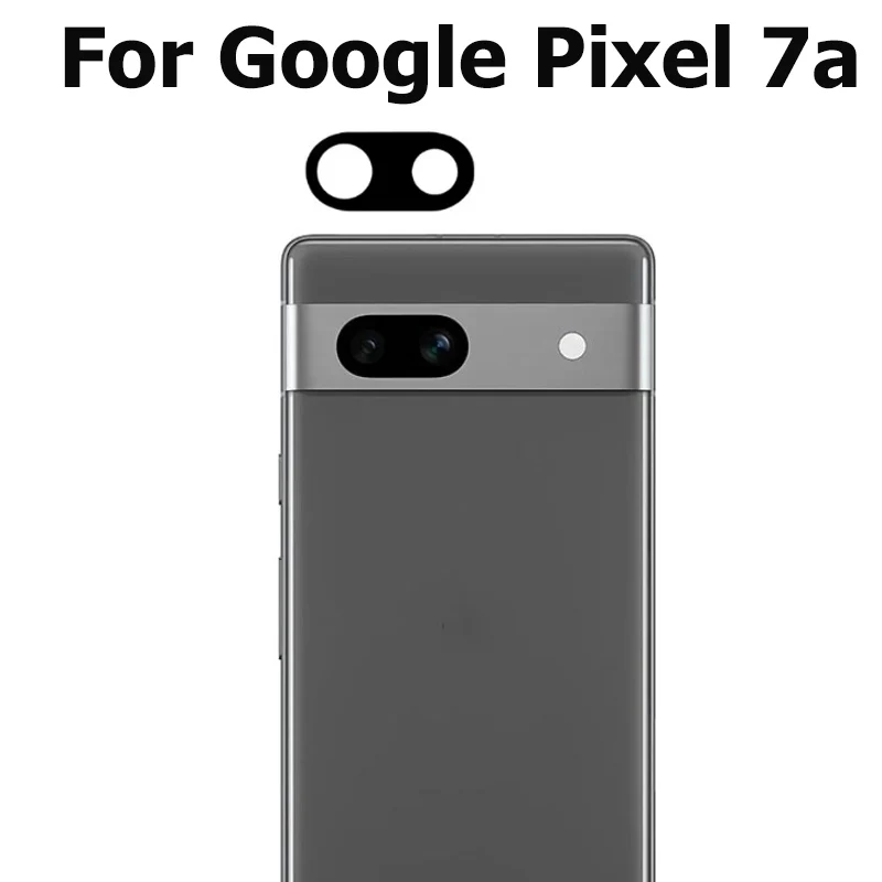 For Google Pixel 7a Back Camera Glass Lens With Glue Sticker Adhesive Repair Parts GWKK3 GHL1X G0DZQ G82U8