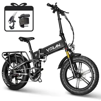 Image 2024New Ebike i7pro 3.0 Electric Bicycle 750W Folding Ebike 20 Inch MTB Snow Bike With 20AH Battery 45KM/H Electric Bike