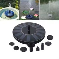 Solar Pump 7V 1.4W 200L/H Floating Garden Solar Water Pump For Pool Watering Wide Irrigation Solar Panel