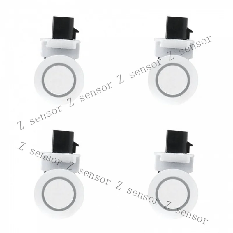 AAA+ 4PCS PDC Parking Sensor 89341-50050-A0 For 2001-2006 Lexus LS430 4.3L White