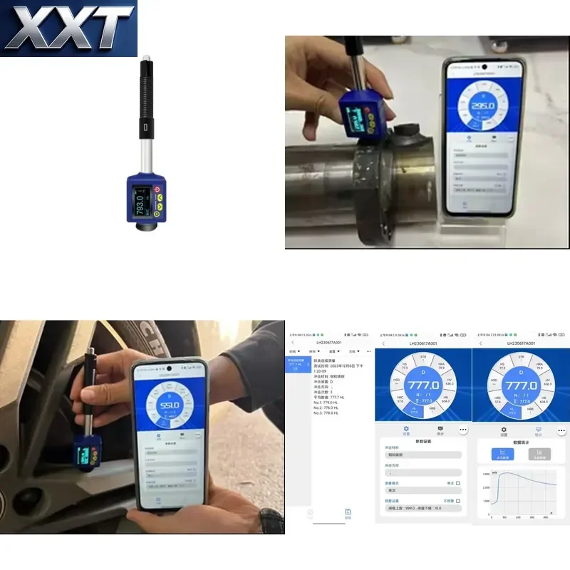 XXT Cloud Pen-Type Leeb Hardness Tester RHL-C150 Portable Digital Metal Hardness Meter