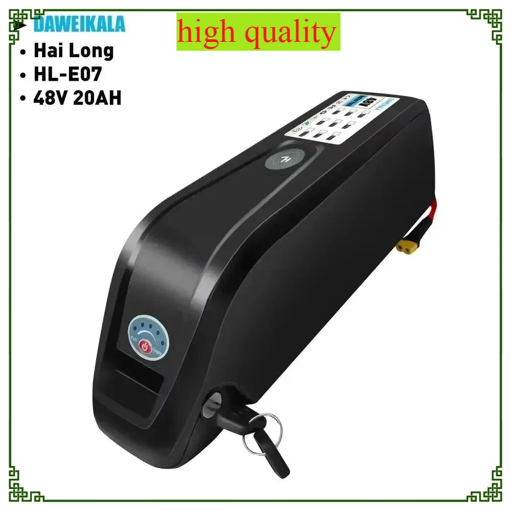 

Electric Bicycle Hailong Battery 36V 48V 52V USB 18650 BBS02 BBS03 BBSHD 20Ah 30Ah 40Ah 500W 750W 1000W 1500W Scooter Battery