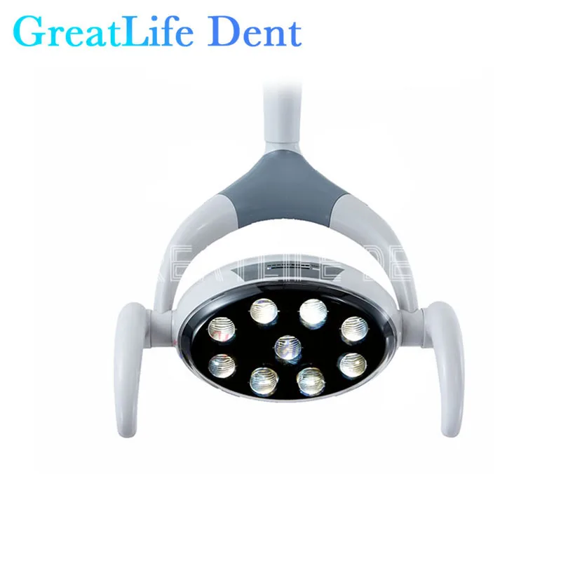 Greatlife Dental Lampa indukcyjna LED Narzędzie do oświetlenia zębów Bezcieniowe krzesło dentystyczne doustna Części jednostki Obsługa Łatwa