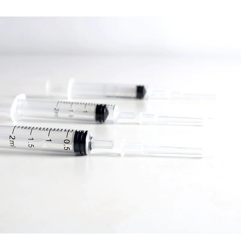 10/20/30/50ml 2ml Transparent Graduated Syringe Dispenser Plastic Needle Travel Portable Perfume Bottle Dispensing Tool
