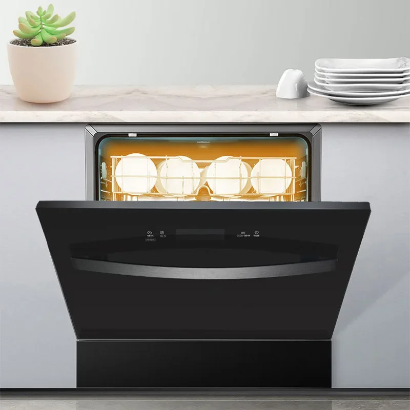Built-in Dishwasher, 8-Place Setting Capacity, 360° All-Around Spray Cleaning, Hot-Air Drying Dishwasher(Customized)