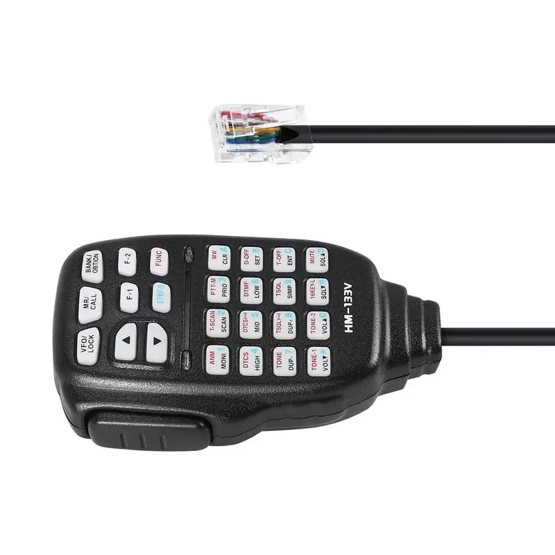 

JABS-HM-133 Mic Speaker Handheld Shoulder Mic For Icom Radio IC-207H IC-880H IC-2820H IC-E282 HM-133 RJ-45 IC-2725E IC-2800H IC-