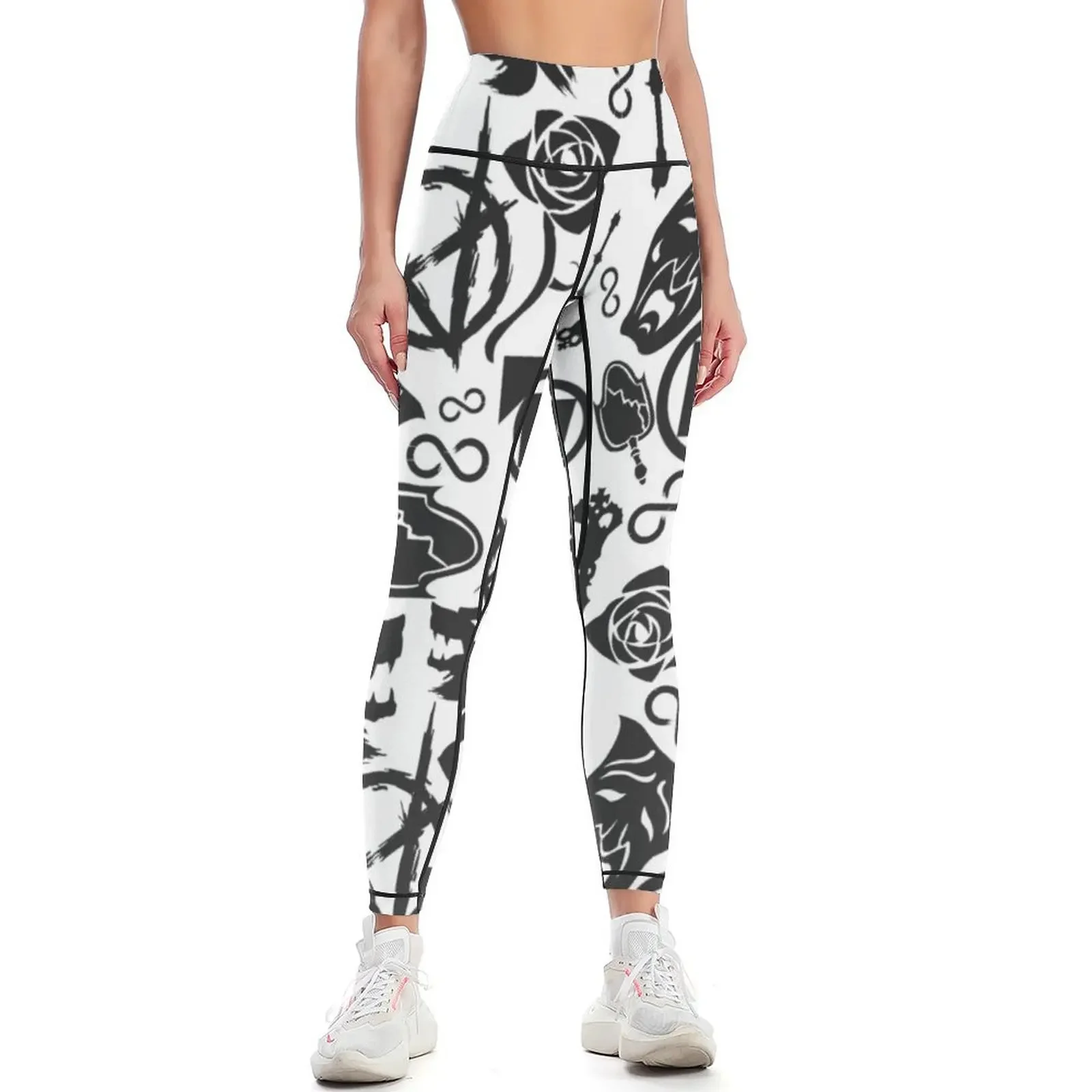 

Shellie’s Wicked Purple and pink butterfly design Leggings Leginsy push up flared for girls Womens Leggings