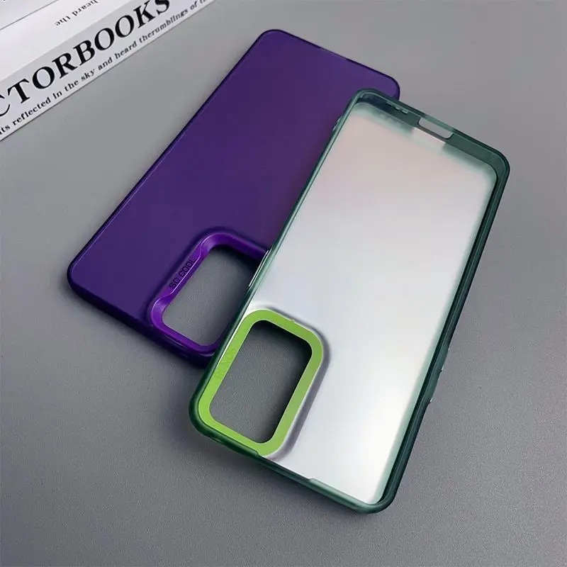 For OPPO A74 Case Oppo F19 F19S A95 4G A76 A96 A94 F19Pro Phone Case Shockproof Shell Protection Back Cover Anti-fingerprint IMD