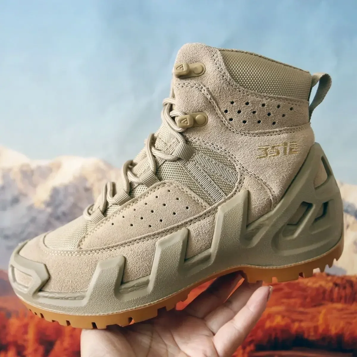 

Hiking Boots For Men Outdoor Trekking Shoes Combat Tactical Boots Training Boots Man Luxury Brand Hiking Men