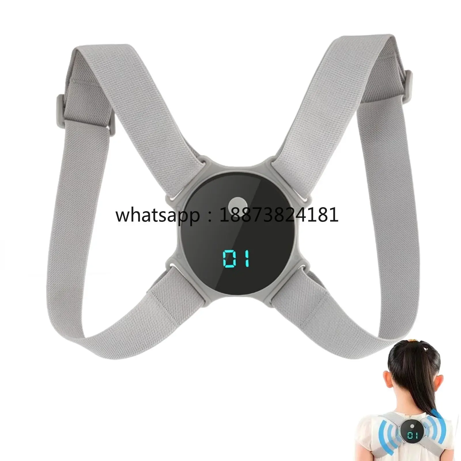 Smart Adjustable Anglel Posture Corrector Hunchback Posture Brace Corrector Shoulder Training Belt fast shipping