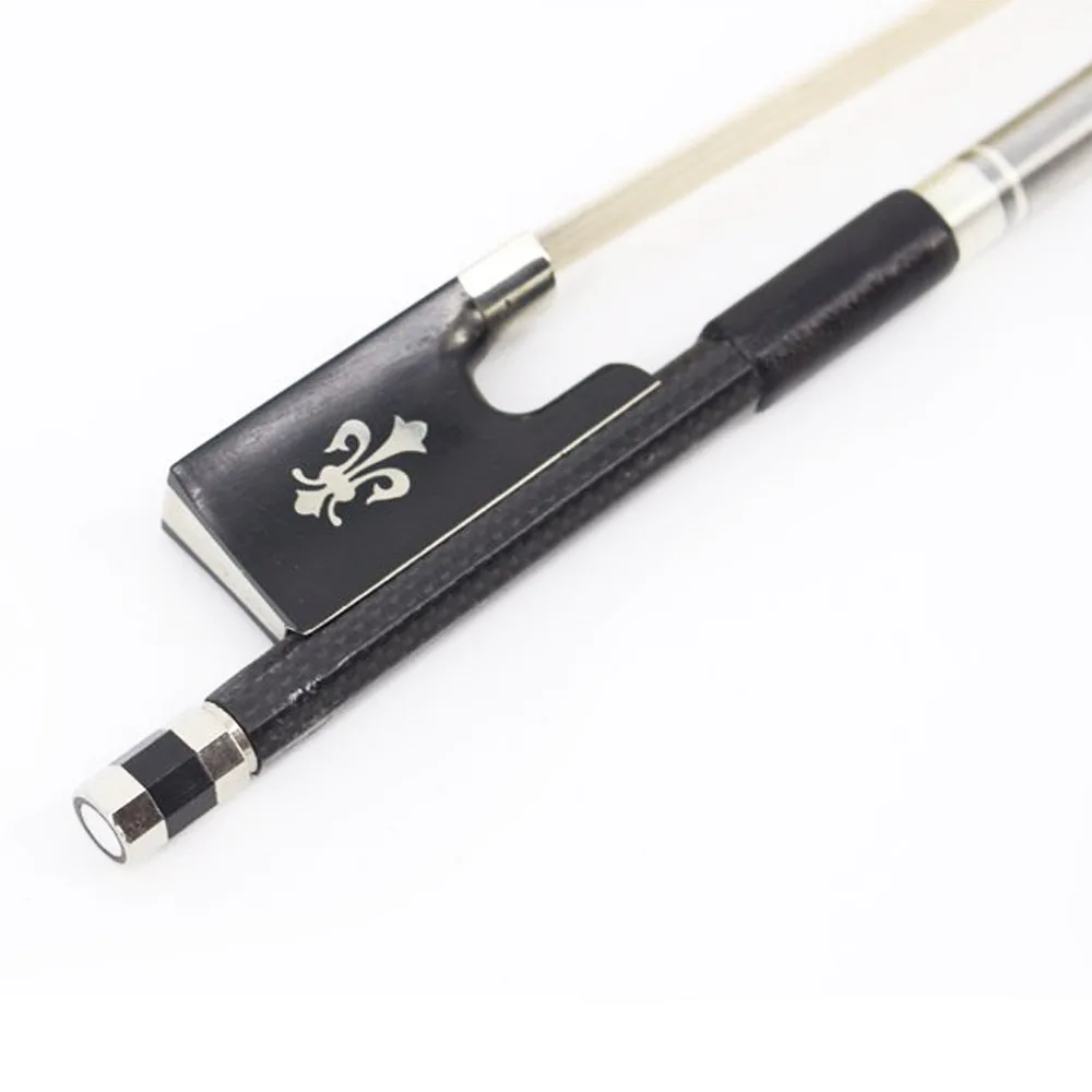 

High-Quality Small Grid Carbon Fiber Bow Pure Horsehair Handmade Bow