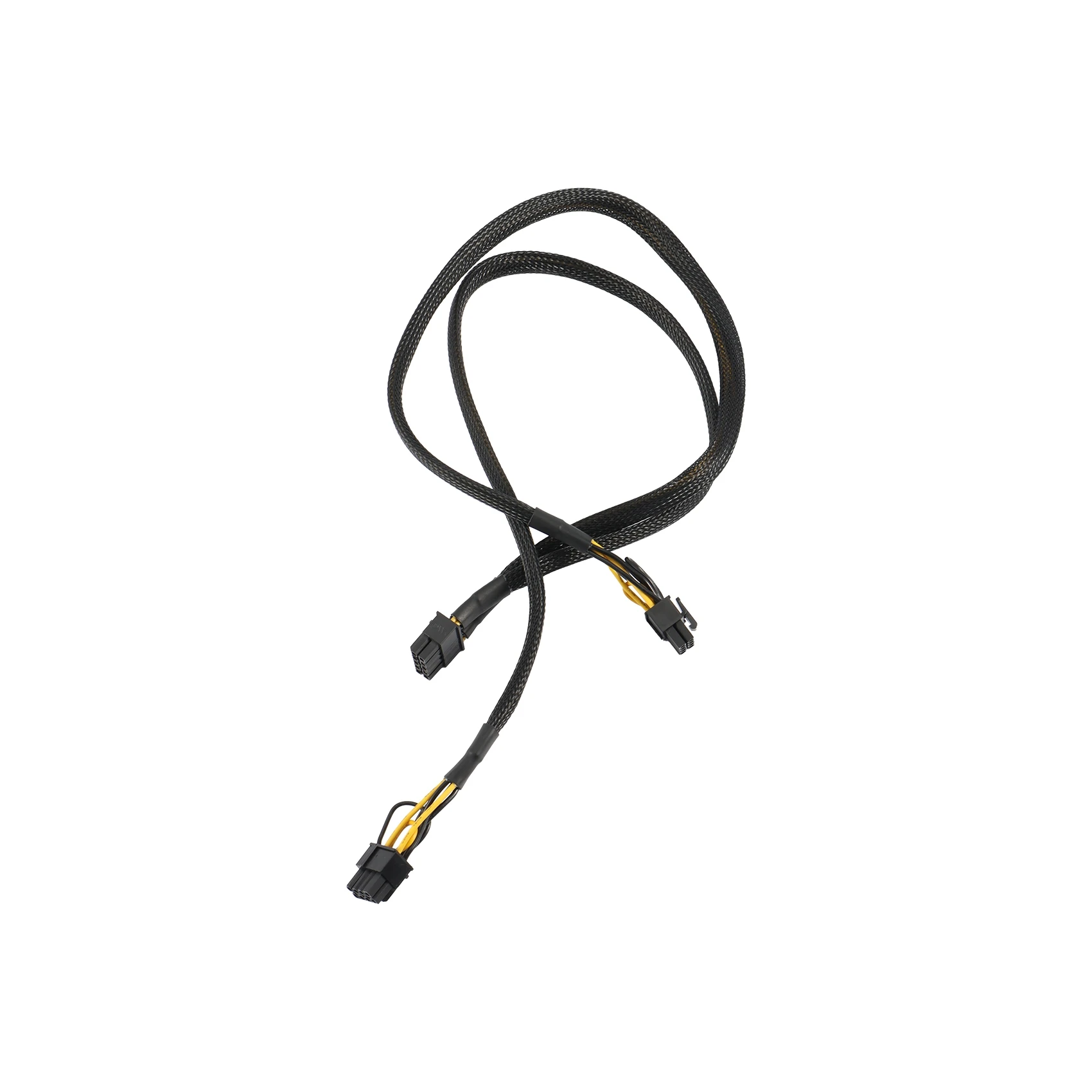 ABAN 10 Pin to Dual PCI-E 8 Pin(6+2) Graphics Card Power Supply Cable for ProLiant DL380 G6 G7 Server Motherboard 60cm